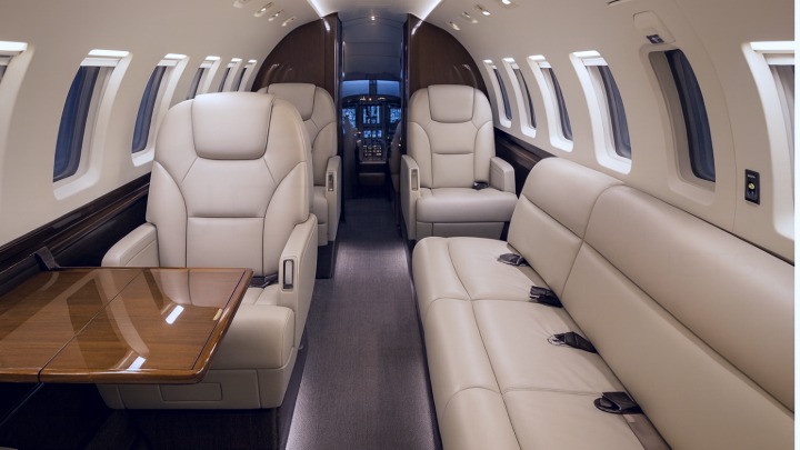 Special Charter Category - Hawker 1000 Jet Interior
